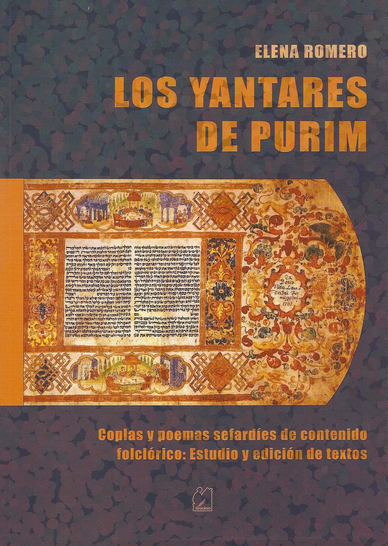 Los Yantares de Purim. Coplas y poemas sefardíes de contenido folclórico: Estudio y Edición de Textos